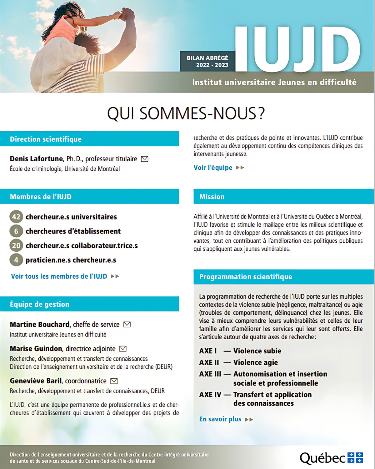 bilan annuel