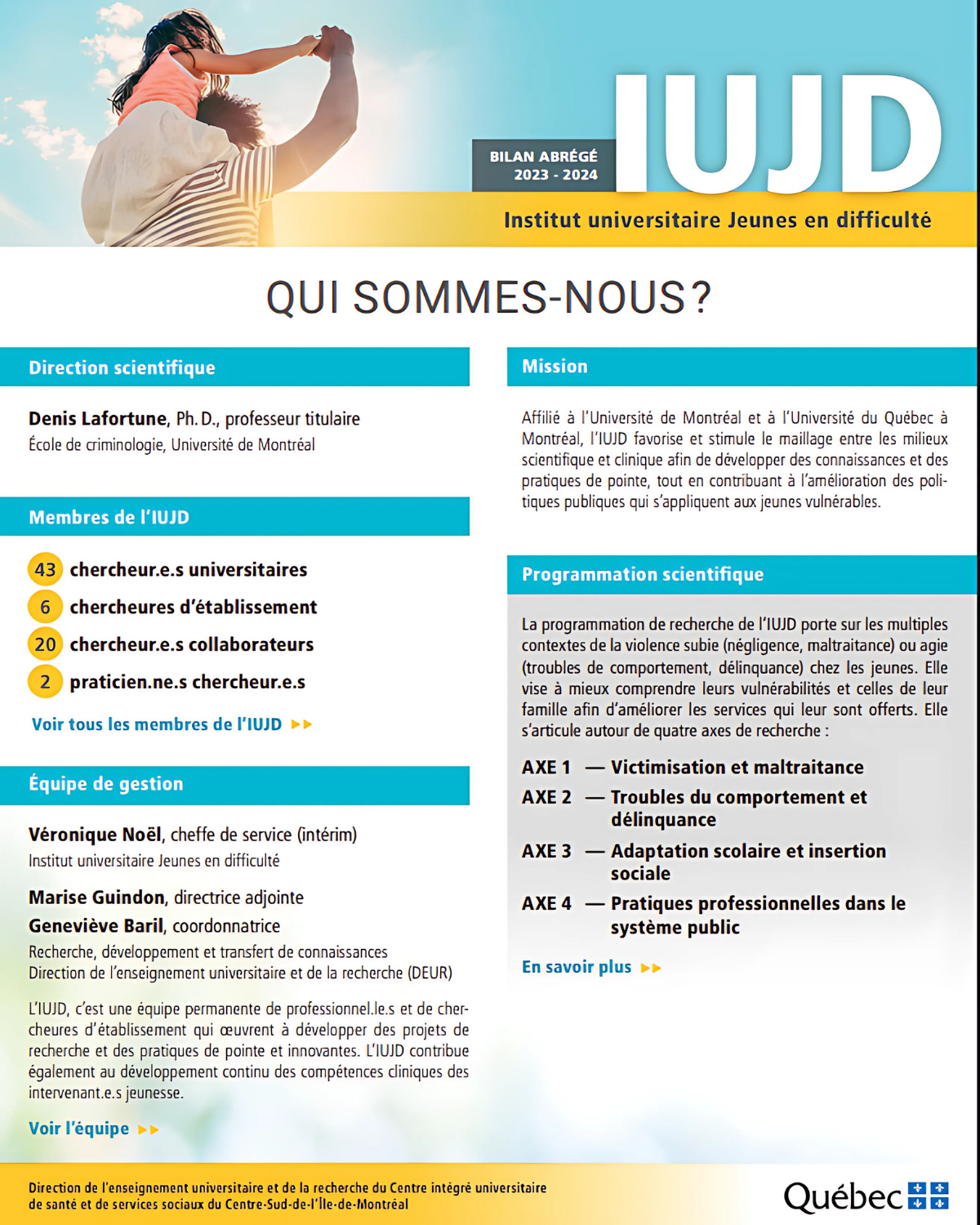 bilan annuel