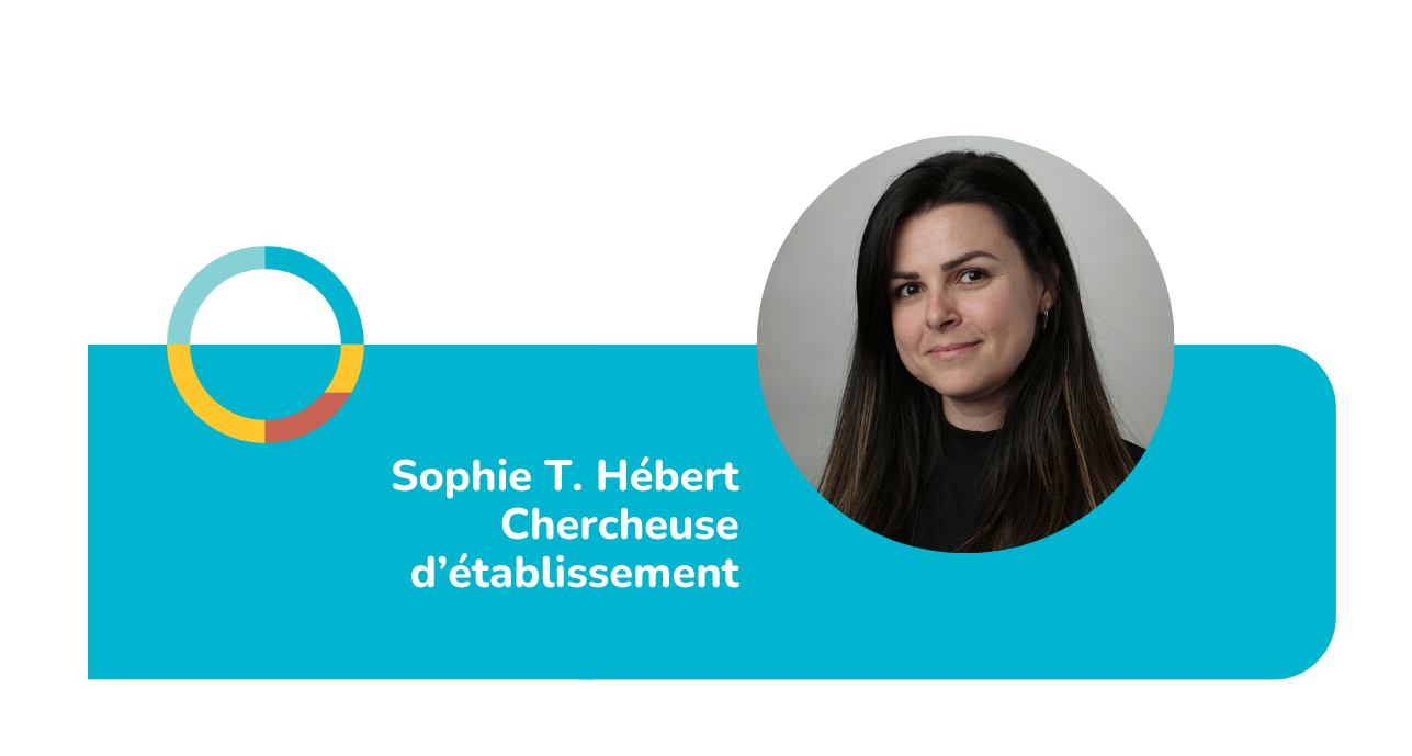 Sophie T. Hébert, chercheure d'établissement IUJD