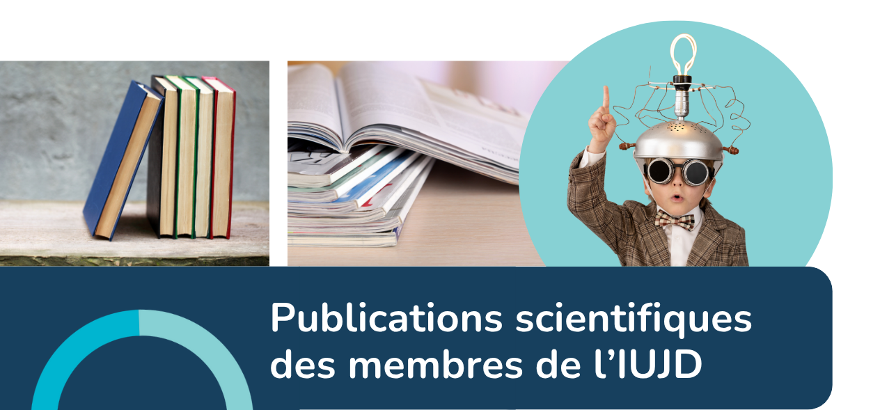 Publications scientifiques de l'IUJD | Institut universitaire Jeunes en ...