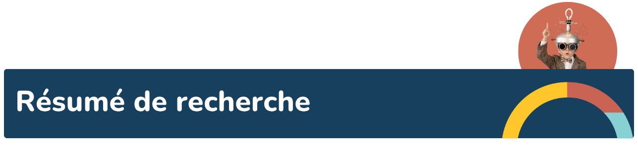 Résumés de recherches