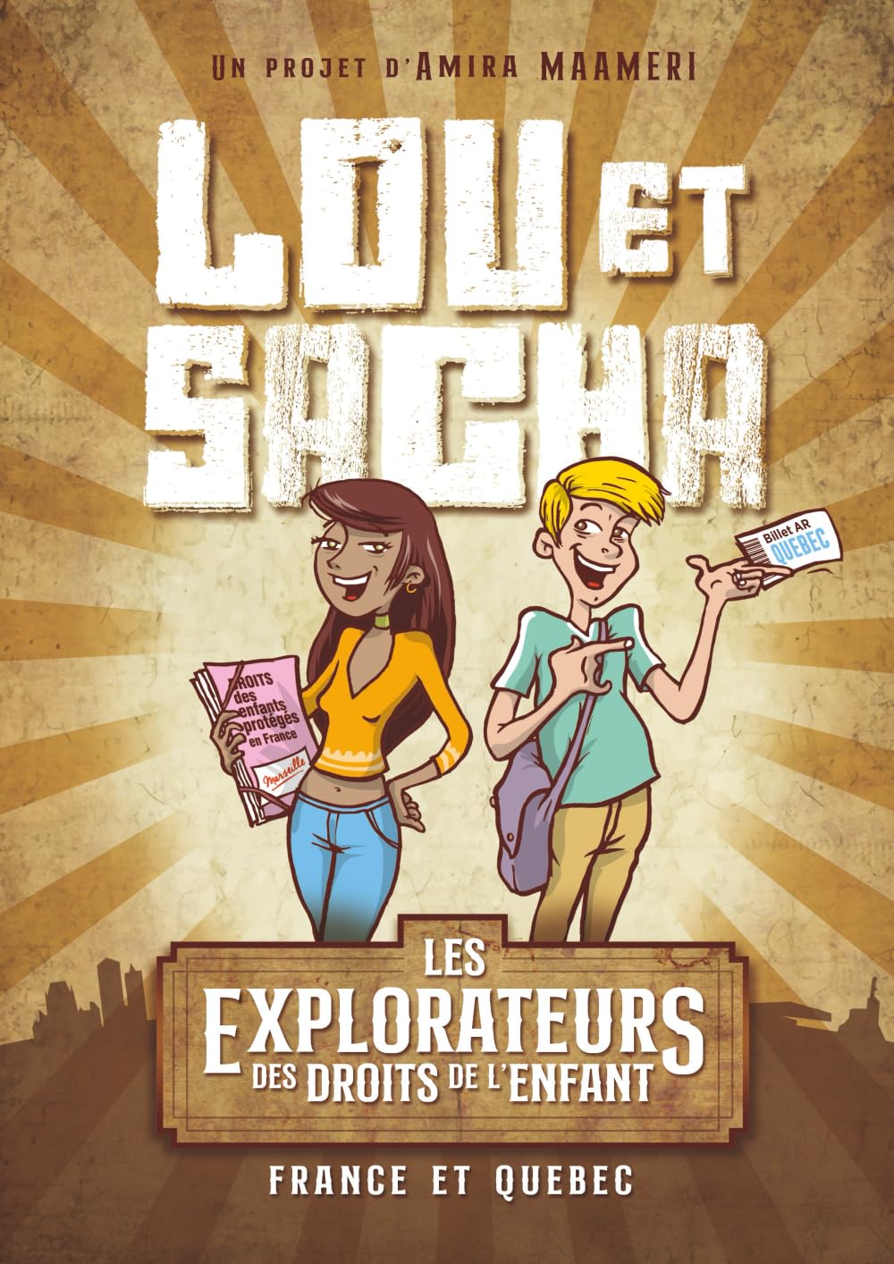 Couverture livre Lou et Sacha 